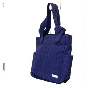 Navy Diaper bag (never used)